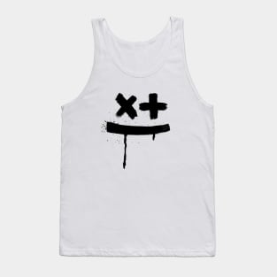 Smiley Face - Painted Tank Top